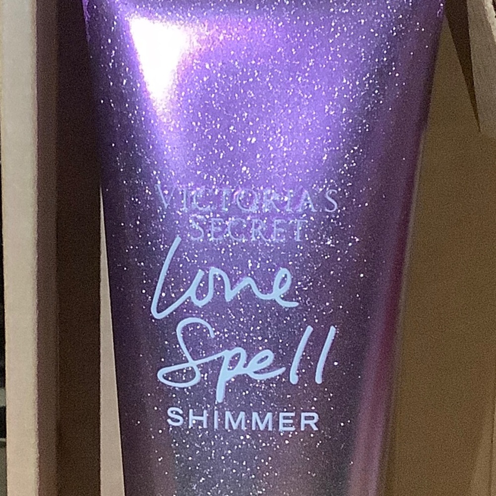Victoria’s Secret love spell shimmer lotion